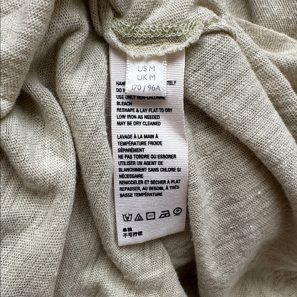 We The Free Cotton Linen Blend Tuxedo Top - Picture 6 of 6